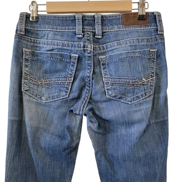 BKE Stella Bootcut Low Rise Medium Wash Jeans 28 X 33.5 Cotton Blend - Picture 6 of 9